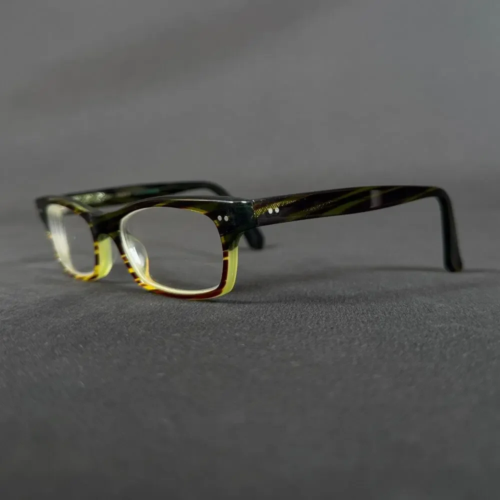 Jean Lafont Felicie 414 50-16 142 Green Tortoise Eyeglass Paris Only Frame